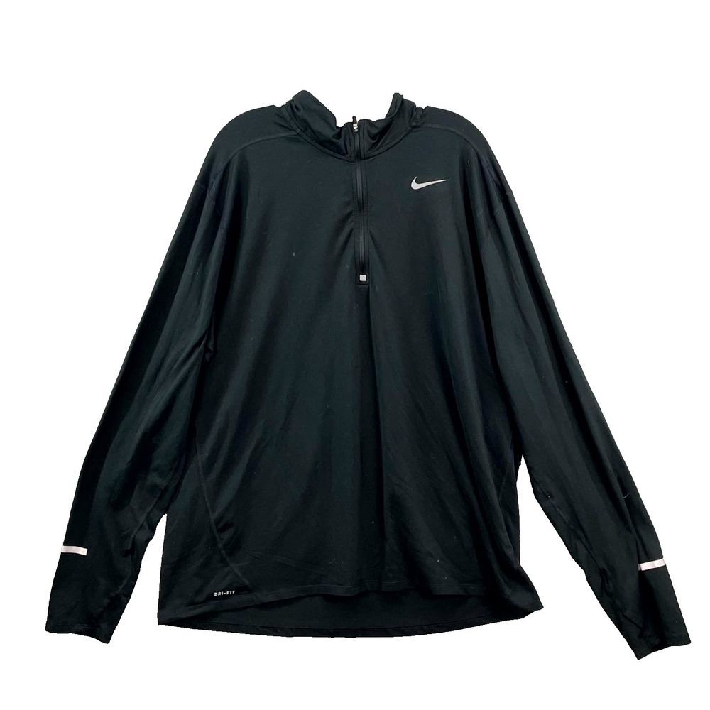 Nike Top Womens 2XL Black 1/4 Zip Sportswear Gorpcore Athleisure Golf Training